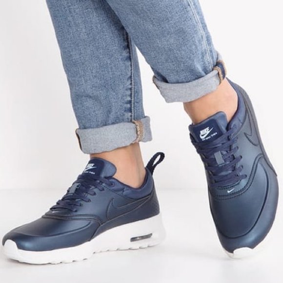 Nike Air Max Thea SE Metallic Hematite Blue Size 8 - Picture 14 of 14